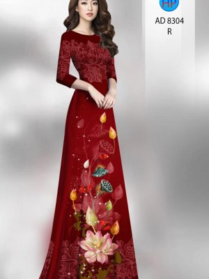 Vải áo dài hoa sen kiểu mới AD 9304 29 1601265281 713 Vai ao dai hoa sen kieu moi AD 9304