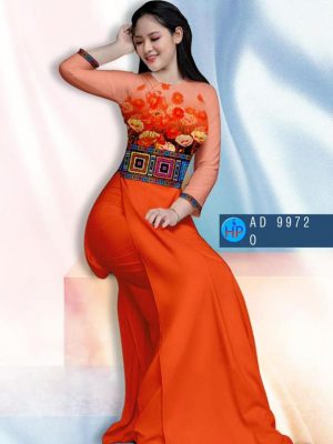 Vải áo dài hoa in 3D kiểu mới AD 9972 24 1601266024 448 Vai ao dai hoa in 3D kieu moi AD 9972