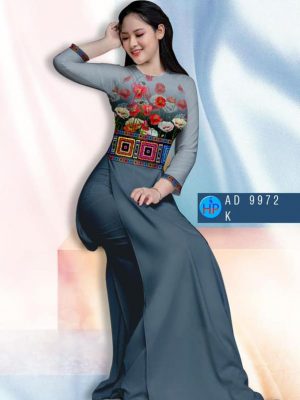 Vải áo dài hoa in 3D kiểu mới AD 9972 23 1601266024 515 Vai ao dai hoa in 3D kieu moi AD 9972