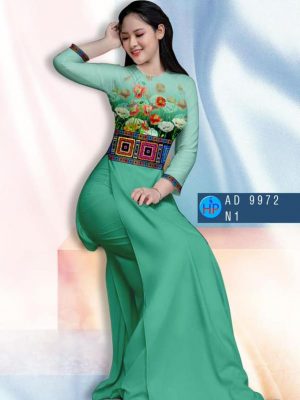 Vải áo dài hoa in 3D kiểu mới AD 9972 21 1601266024 885 Vai ao dai hoa in 3D kieu moi AD 9972