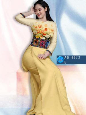 Vải áo dài hoa in 3D kiểu mới AD 9972 32 1601266026 435 Vai ao dai hoa in 3D kieu moi AD 9972