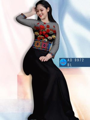 Vải áo dài hoa in 3D kiểu mới AD 9972 34 1601266026 843 Vai ao dai hoa in 3D kieu moi AD 9972