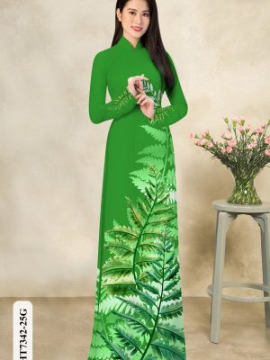 Vải áo dài in hình lá thiết kế 2020 AD HT7342 22 1601267262 185 Vai ao dai in hinh la thiet ke 2020 AD