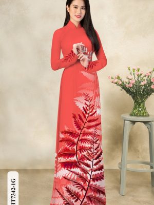 Vải áo dài in hình lá thiết kế 2020 AD HT7342 23 1601267262 615 Vai ao dai in hinh la thiet ke 2020 AD
