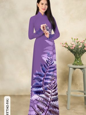 Vải áo dài in hình lá thiết kế 2020 AD HT7342 24 1601267262 97 Vai ao dai in hinh la thiet ke 2020 AD