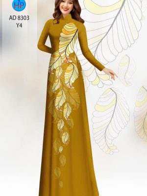 Vải áo dài hình lá mới ra AD 8303 20 1601268983 969 Vai ao dai hinh la moi ra AD 8303