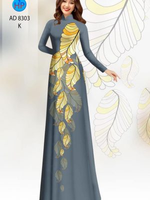Vải áo dài hình lá mới ra AD 8303 35 1601268986 767 Vai ao dai hinh la moi ra AD 8303