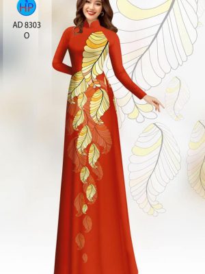 Vải áo dài hình lá mới ra AD 8303 34 1601268986 922 Vai ao dai hinh la moi ra AD 8303