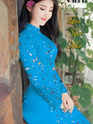 Vải Áo Dài Lụa Ngọc Mai Hoa Văn thiết kế 2020 AD V103 24 1601279447 163 Vai Ao Dai Lua Ngoc Mai Hoa Van thiet ke