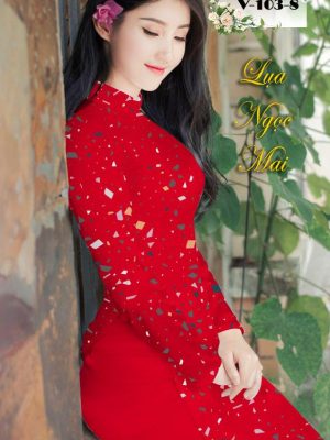 Vải Áo Dài Lụa Ngọc Mai Hoa Văn thiết kế 2020 AD V103 30 1601279448 427 Vai Ao Dai Lua Ngoc Mai Hoa Van thiet ke