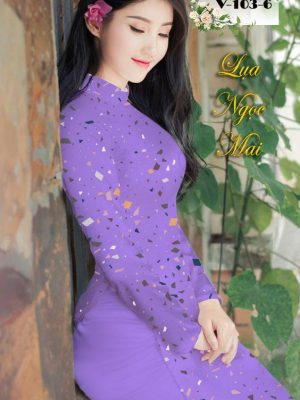 Vải Áo Dài Lụa Ngọc Mai Hoa Văn thiết kế 2020 AD V103 36 1601279449 923 Vai Ao Dai Lua Ngoc Mai Hoa Van thiet ke