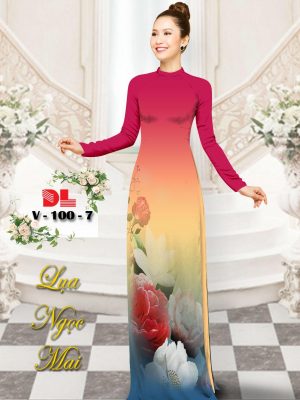 1601279592 333 Vai Ao Dai Lua Ngoc Mai Hoa In 3D kieu