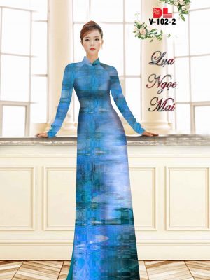 Vải Áo Dài Lụa Ngọc Mai Phong Cảnh kiểu mới AD V102 16 1601279902 16 Vai Ao Dai Lua Ngoc Mai Phong Canh kieu moi