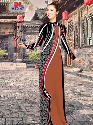 Vải Áo Dài Lụa Ngọc Mai Hoa Văn thiết kế 2020 AD MT2 28 1601280225 92 Vai Ao Dai Lua Ngoc Mai Hoa Van thiet ke