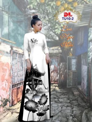 1601280364 784 Vai Ao Dai Lua Ngoc Mai Hoa Sen moi ra
