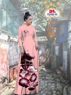 1601280365 392 Vai Ao Dai Lua Ngoc Mai Hoa Sen moi ra