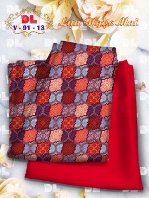 Vải Áo Dài Lụa Ngọc Mai Hoa Văn thiết kế 2020 AD V91 19 1601280491 82 Vai Ao Dai Lua Ngoc Mai Hoa Van thiet ke