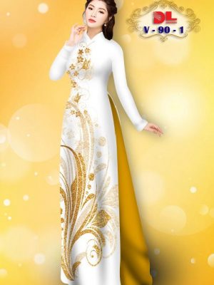 1601280615 368 Vai Ao Dai Lua Ngoc Mai Hoa In 3D kieu