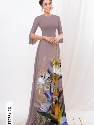 Vải áo dài hoa in 3D kiểu mới AD HT7354 20 1601365907 250 Vai ao dai hoa in 3D kieu moi AD HT7354