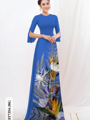 Vải áo dài hoa in 3D kiểu mới AD HT7354 19 1601365907 366 Vai ao dai hoa in 3D kieu moi AD HT7354
