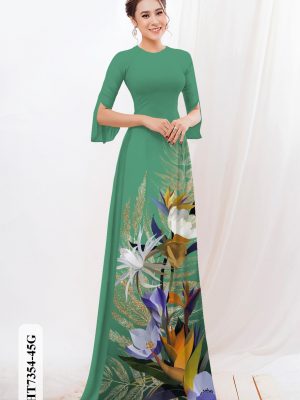 Vải áo dài hoa in 3D kiểu mới AD HT7354 21 1601365907 851 Vai ao dai hoa in 3D kieu moi AD HT7354