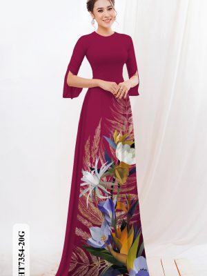 Vải áo dài hoa in 3D kiểu mới AD HT7354 23 1601365908 429 Vai ao dai hoa in 3D kieu moi AD HT7354