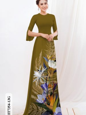 Vải áo dài hoa in 3D kiểu mới AD HT7354 24 1601365908 769 Vai ao dai hoa in 3D kieu moi AD HT7354