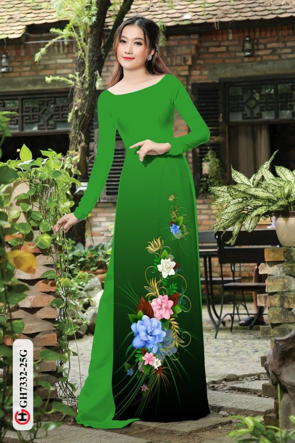 Vai ao dai hoa in 3D kieu moi AD GH7332