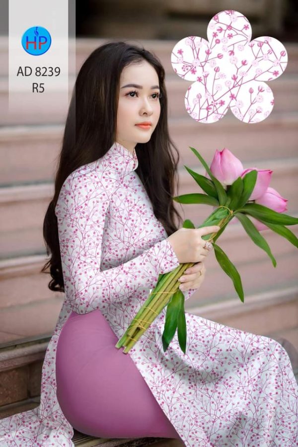 Vai ao dai hoa nhi moi ra AD 8239