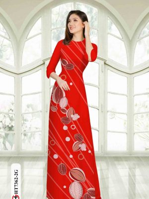 Vải áo dài hình lá kiểu mới AD HT7362 21 1601525184 159 Vai ao dai hinh la kieu moi AD HT7362