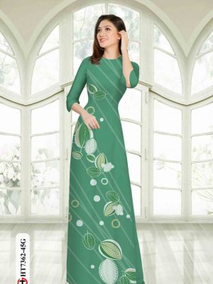 Vải áo dài hình lá kiểu mới AD HT7362 24 1601525184 278 Vai ao dai hinh la kieu moi AD HT7362