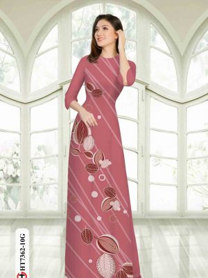 Vải áo dài hình lá kiểu mới AD HT7362 28 1601525185 813 Vai ao dai hinh la kieu moi AD HT7362