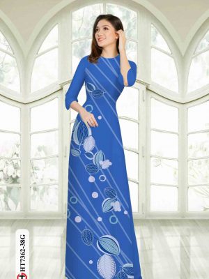 Vải áo dài hình lá kiểu mới AD HT7362 30 1601525186 168 Vai ao dai hinh la kieu moi AD HT7362