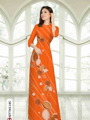 Vải áo dài hình lá kiểu mới AD HT7362 29 1601525186 81 Vai ao dai hinh la kieu moi AD HT7362
