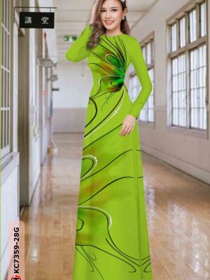 1601525307 602 Vai ao dai hoa in 3D thiet ke 2020 AD