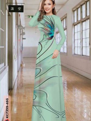 1601525308 741 Vai ao dai hoa in 3D thiet ke 2020 AD