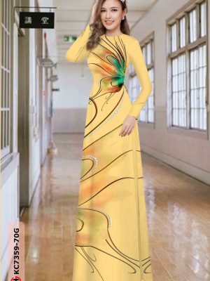 1601525309 876 Vai ao dai hoa in 3D thiet ke 2020 AD