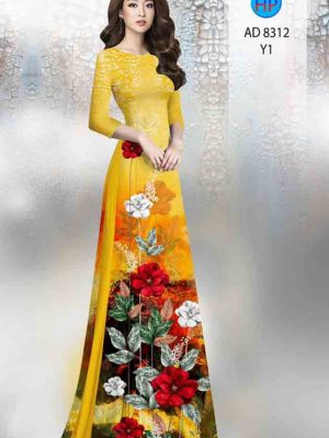 1601525963 323 Vai ao dai hoa in 3D thiet ke 2020 AD