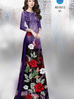 1601525963 555 Vai ao dai hoa in 3D thiet ke 2020 AD