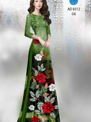 1601525964 190 Vai ao dai hoa in 3D thiet ke 2020 AD