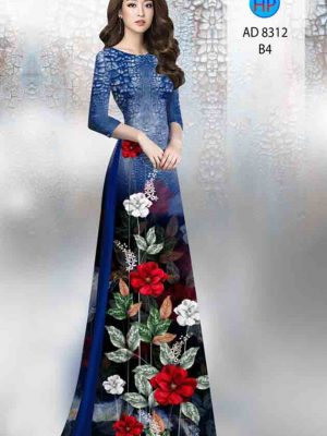 1601525966 888 Vai ao dai hoa in 3D thiet ke 2020 AD