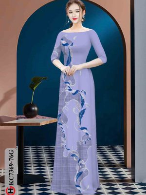 Vải áo dài hoa in 3D thiết kế 2020 AD KC7369 18 1601526087 582 Vai ao dai hoa in 3D thiet ke 2020 AD
