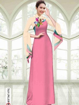 Vải áo dài hoa in 3D mới ra AD HT7367 27 1601526213 153 Vai ao dai hoa in 3D moi ra AD HT7367