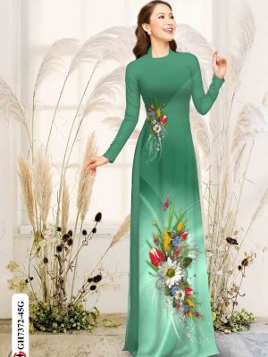 Vải áo dài hoa in 3D kiểu mới AD GH7372 21 1601526334 843 Vai ao dai hoa in 3D kieu moi AD GH7372
