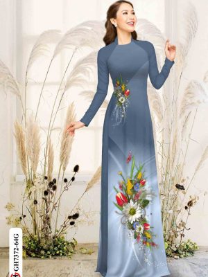Vải áo dài hoa in 3D kiểu mới AD GH7372 29 1601526336 265 Vai ao dai hoa in 3D kieu moi AD GH7372