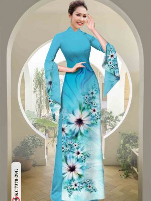Vải áo dài hoa in 3D mới ra AD KC7370 16 1601526704 51 Vai ao dai hoa in 3D moi ra AD KC7370