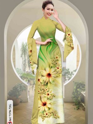 Vải áo dài hoa in 3D mới ra AD KC7370 21 1601526705 378 Vai ao dai hoa in 3D moi ra AD KC7370