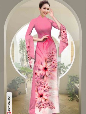 Vải áo dài hoa in 3D mới ra AD KC7370 19 1601526705 700 Vai ao dai hoa in 3D moi ra AD KC7370