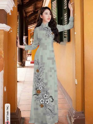 Vải áo dài hoa in 3D thiết kế 2020 AD HT7368 22 1601526952 421 Vai ao dai hoa in 3D thiet ke 2020 AD