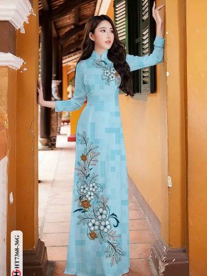 Vải áo dài hoa in 3D thiết kế 2020 AD HT7368 20 1601526952 50 Vai ao dai hoa in 3D thiet ke 2020 AD